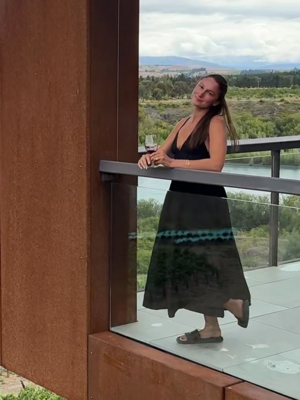 Zara Black Spaghetti-Strap Maxi Dress